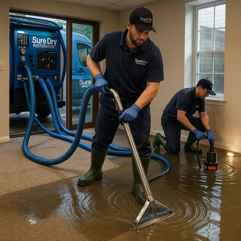 Water Extraction and Removal process in Sanbornton, NH